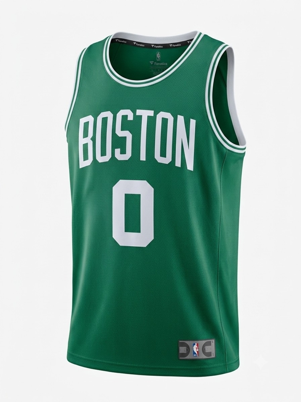 Boston Celtics Basketball Jersey with White Accents